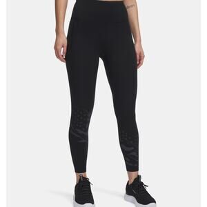 NWT Under Armour UA Motion Freedom Ankle Leggings in Black size Medium SHORT